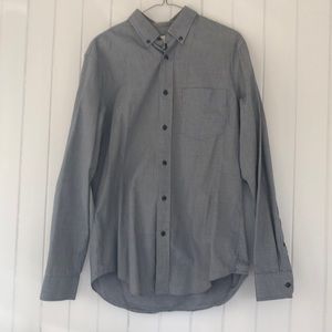 Mens Club Monaco M slim fit dress shirt